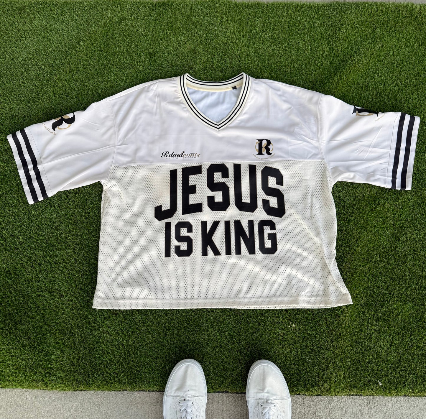 Jesus is King Hockey Jersey